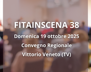 Fitainscena 38: domenica 19 ottobre il Convegno Regionale per la presentazione del libro